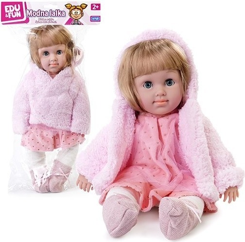 CARUNO Weiche Puppe Natalia, 38 cm, mit Sprachfunktionen
