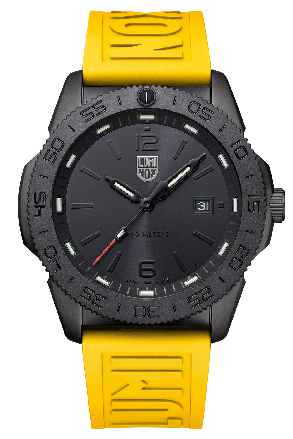 Hodinky Luminox XS.3121.BO.GF Diver Pacific Diver yellow/black