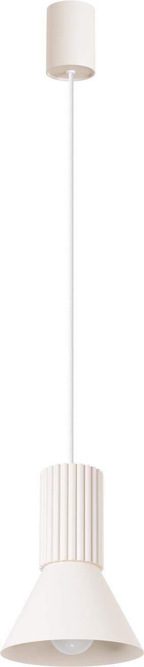 Pendelleuchte ESTRIA 1 beige 1xE14 10W Stahl/Aluminium 120x14x14cm Sollux Lighting