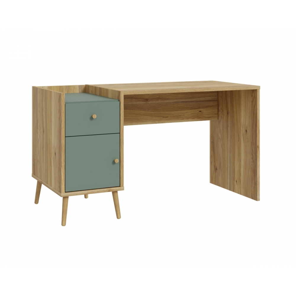 freiraum Schreibtisch WHENUA Mauvella Eiche / Salbei ca. 140 x 78 x 60 cm WQNB211-M748 WHENUA