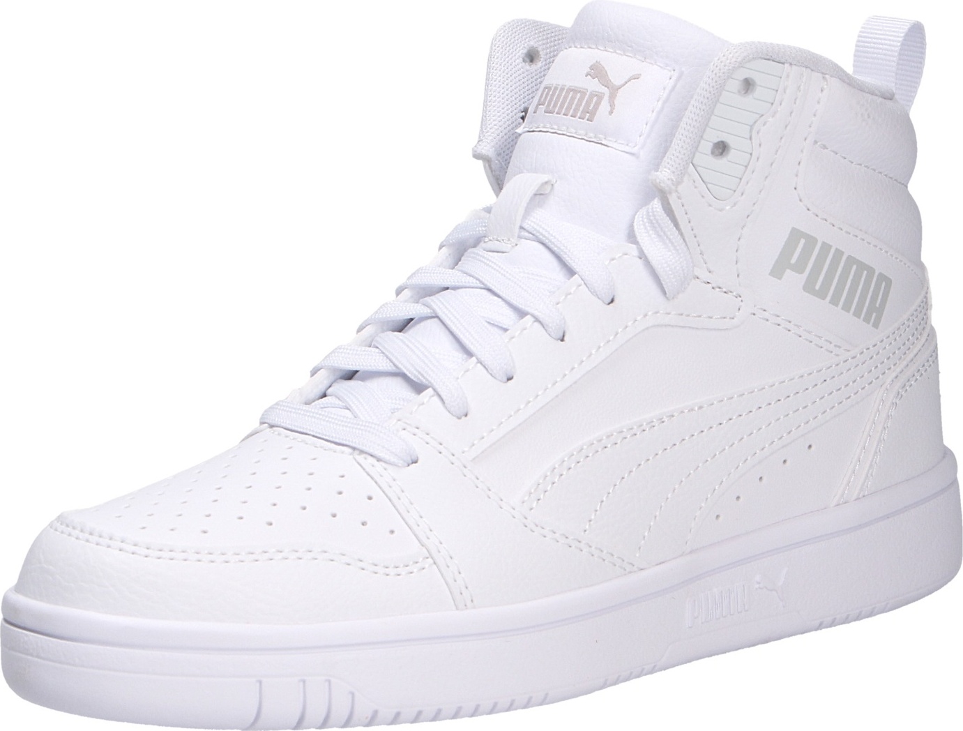 Puma Mädchen Sneaker, weiß(pumawhitecoollightgra (005)), Gr. 51/2 393831-005