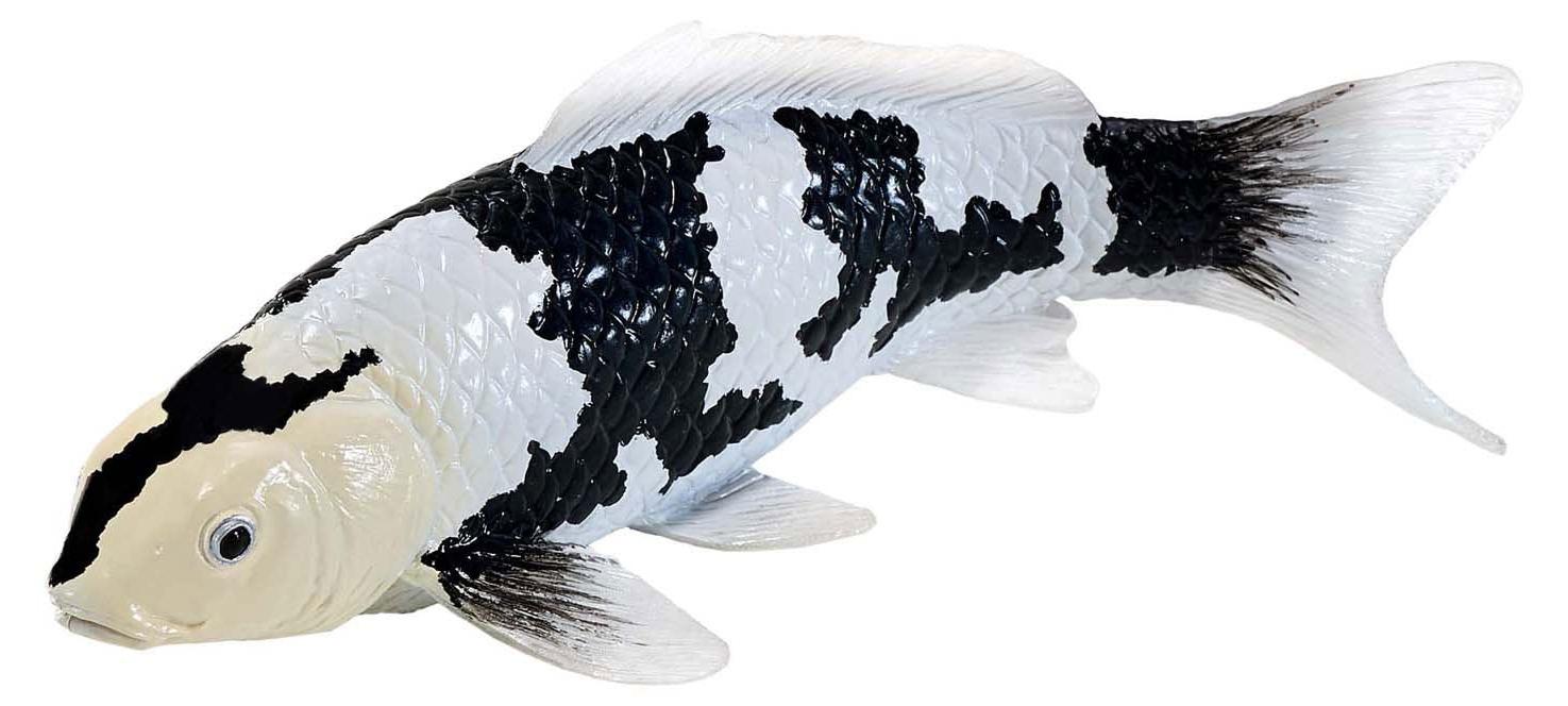 Mojo Spielfigur Koi Karpfen Shiro Utsuri - buntes Spielzeugfigur 1285508