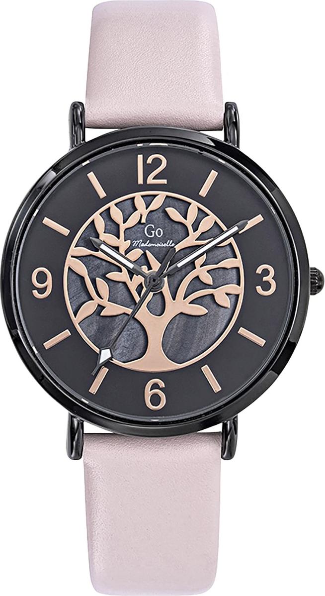 Dámske náramkové hodinky Girl Only Mademoiselle Strom života s motívom ružového koženého remienka quartzové hodinky UGO699481