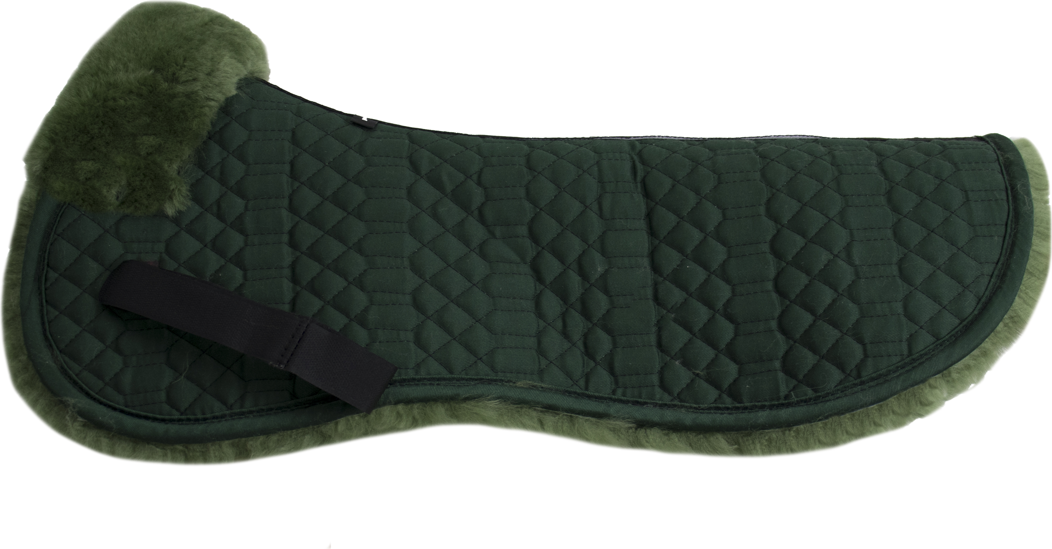 Engel Reitsport Lammfell Sattelkissen (Sakis1) Grün Grün S (14 - 15,5 Inch) 50cm SAKIS1-S-GRU-GRU