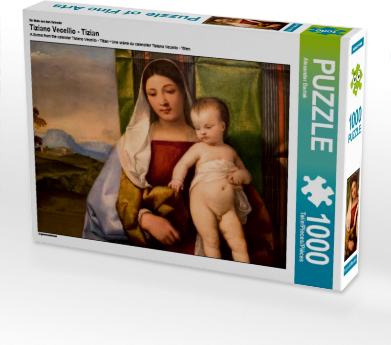 Calvendo Ein Motiv aus dem Kalender Tiziano Vecellio - Tizian 1000 Teile Puzzle quer 640x480mm, Bartek Alexander; 7370094