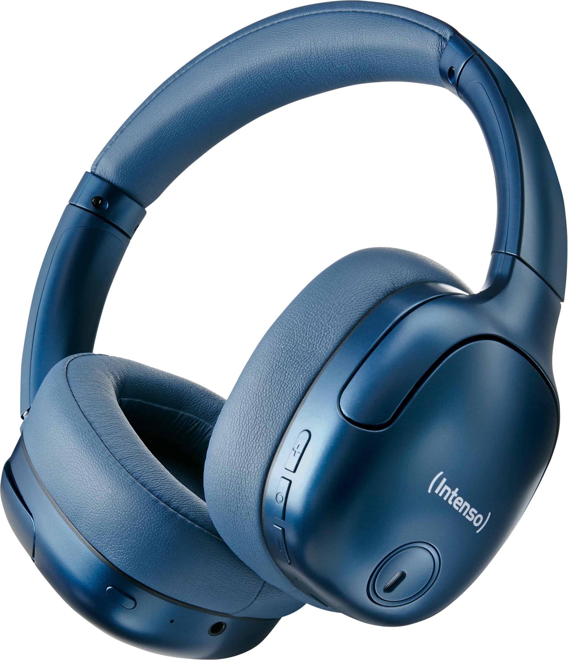 Intenso O400HA Over Ear Kopfhörer Blau 3740405