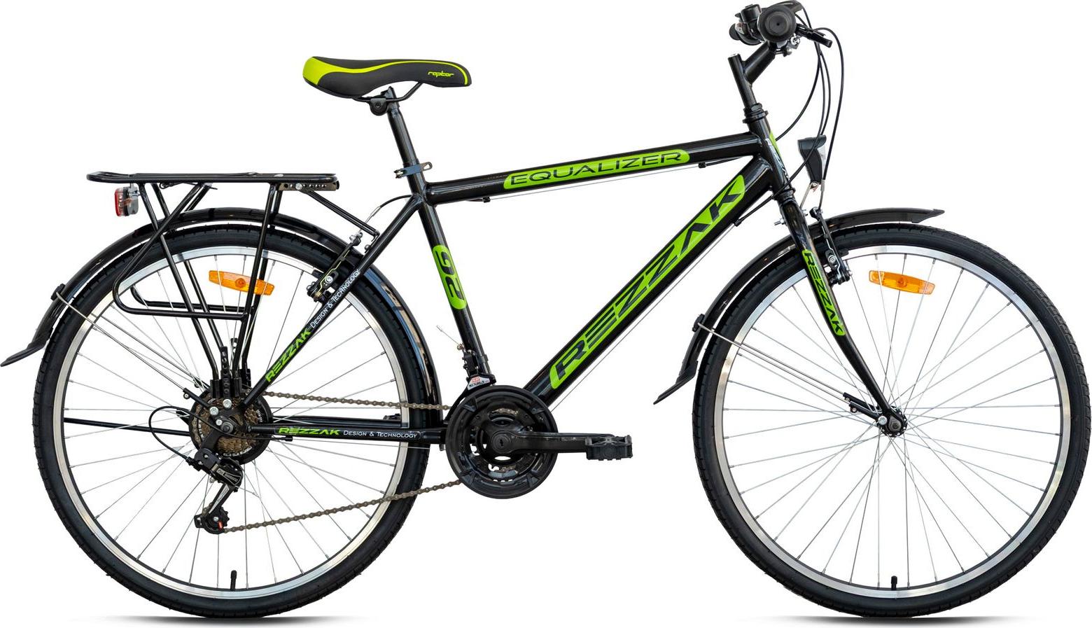 26" Zoll Fahrrad Herren Fahrrad Jungen Rad Kinderfahrrad Schwarz grün -048 Neu