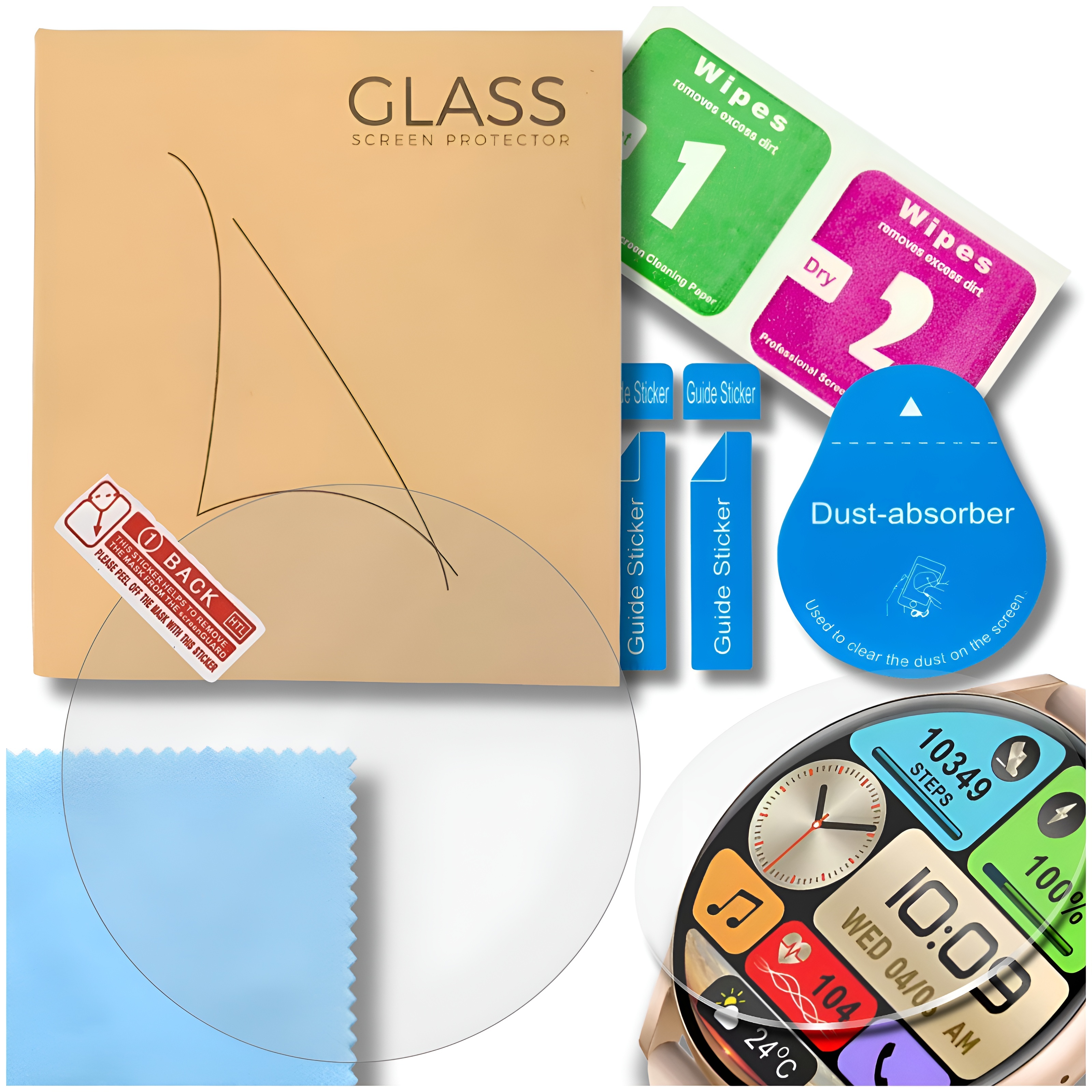 Smartwatch Screen Hardened Glass 46Mm