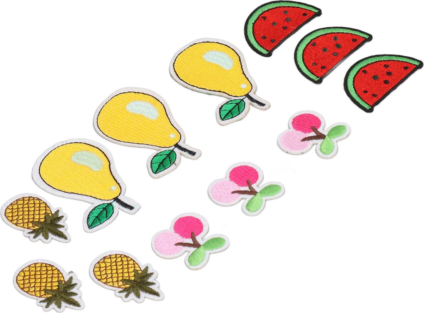 Cocosity Qcwwy Bunte Frchte Eisen-Flecken 12 Prozent