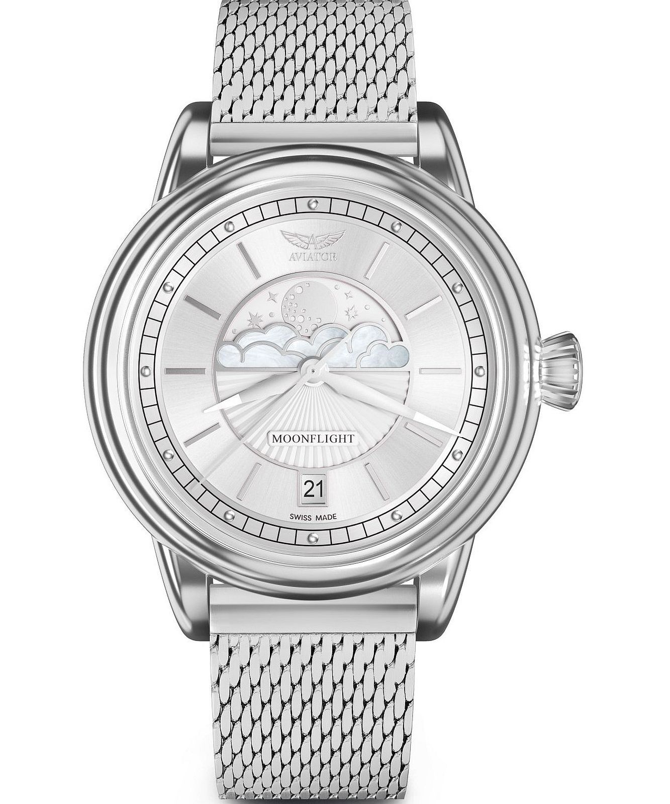 Dámske hodinky Aviator Douglas Moonflight Limited Edition