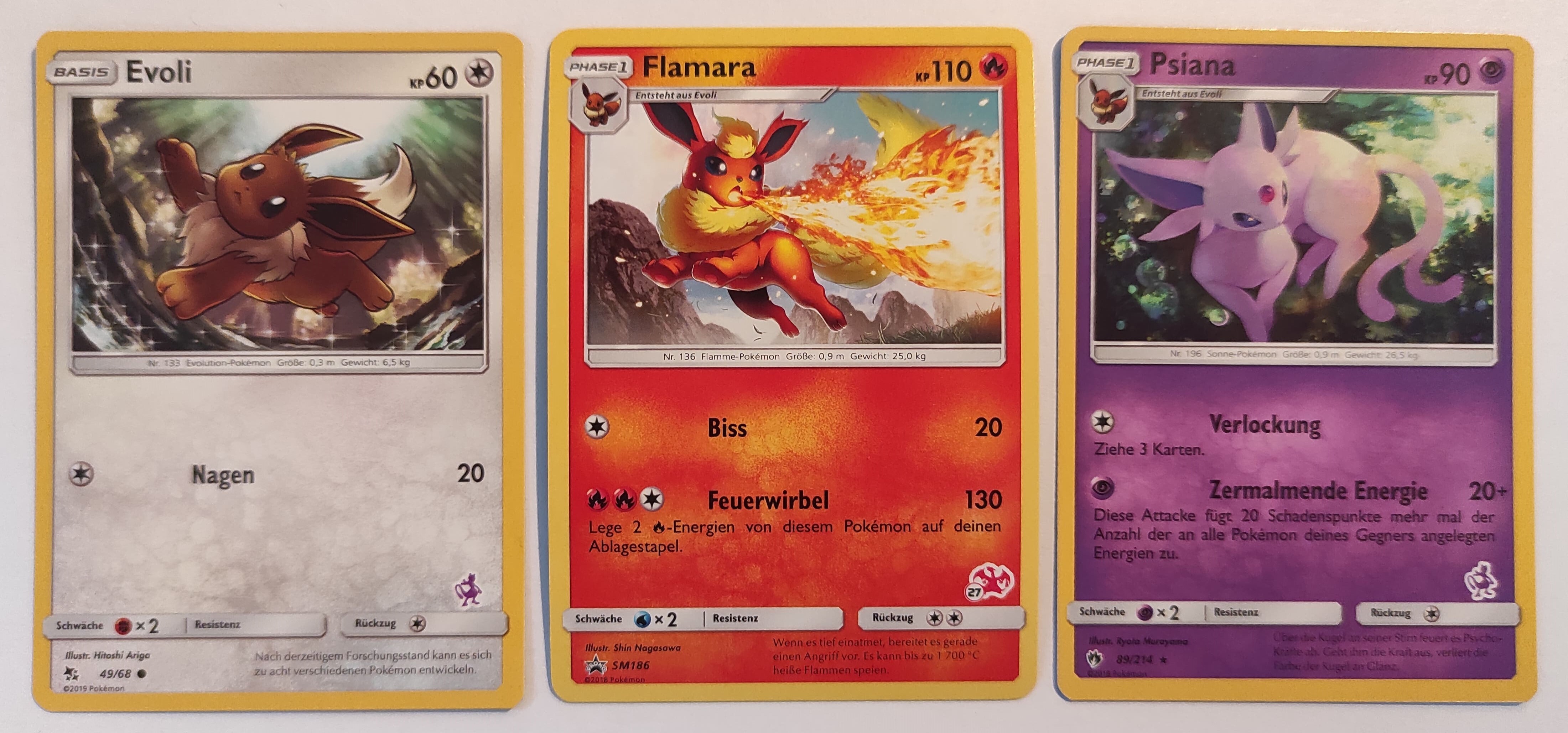 Entwickle Tagsüber Evoli Zu Psiana Uhrzeit Evoli & Flamara & Psiana SET KAMPFAKADEMIE | Kaufland.de