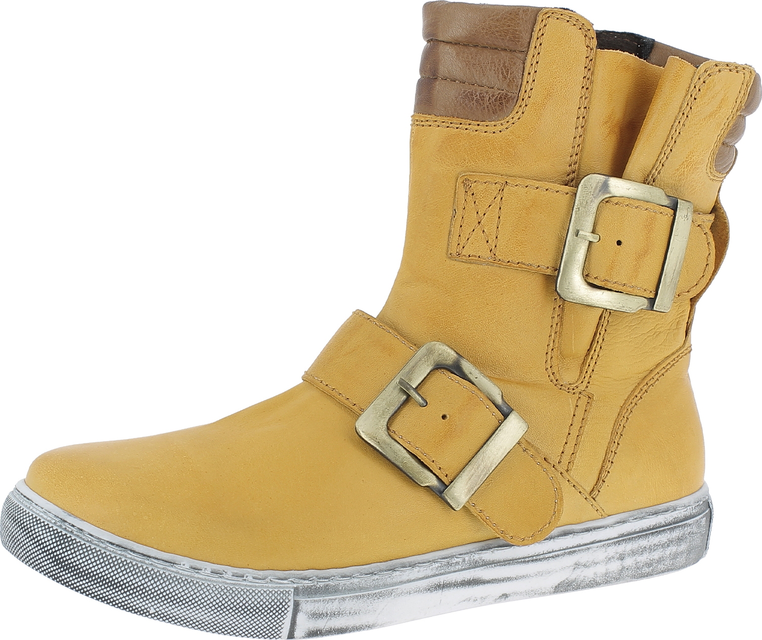 Andrea Conti Damen Stiefelette – Leder, Schnürung, Profilsohle, Style 0342847