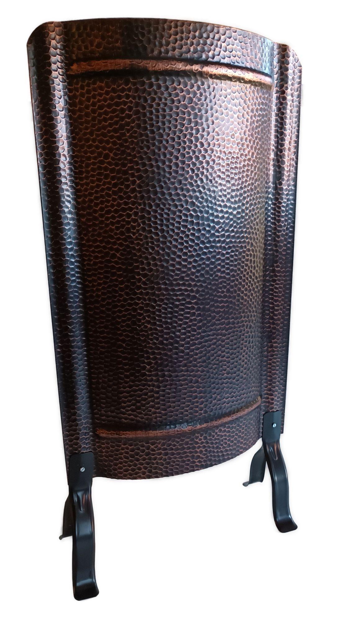 Schürer Metallwaren Ofenschirm gehämmert kupfer 91x 46cm