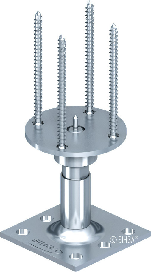Sihga Herakulix® Stützenfuß XS QG / 115 - 155 mm Herakulix® XS QG / 115 - 155 mm