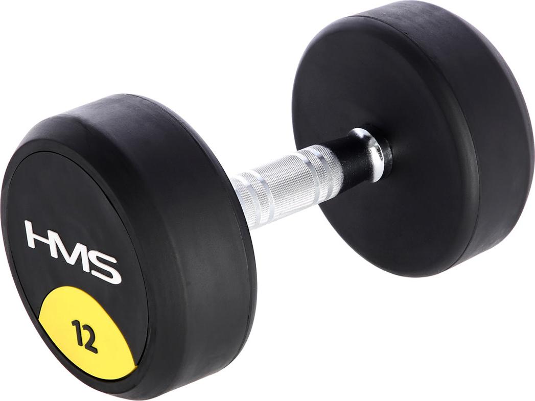 Northix 12 kg Gummihantel - Heimfitnessgerät