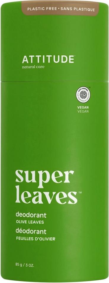 Attitude One ATTITUDE Super Leaves Biodegradierbarer Deodorant mit Olivenblättern