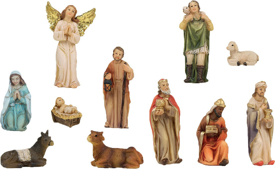 FADEDA Asino/altezza: 29cm/dipinta a mano/figurine di