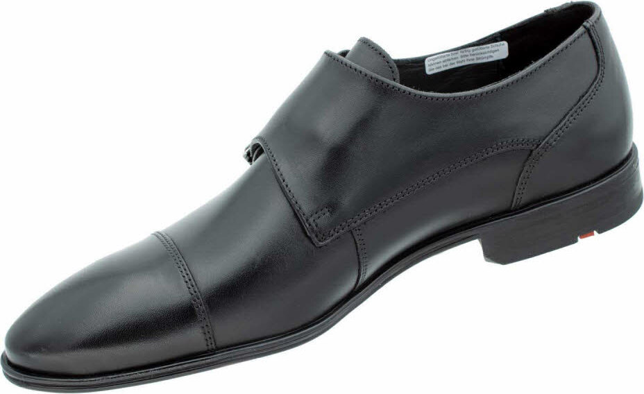 Chaussures LLOYD Monk - Taille 42/8, Marron, Cuir, Occasion Mais élégantes