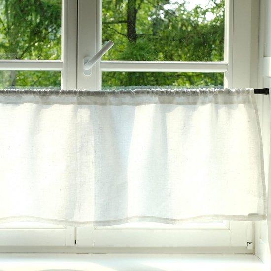 OEM 2-in-1-Lichtschirm-Blockhaus-Landhaus-Linien-Textil-35x140cm 2026