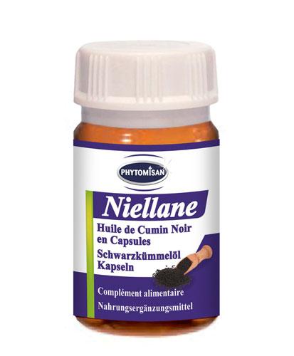 Phytomisan Labor Niellane Schwarzkümmelöl Kapseln NI60