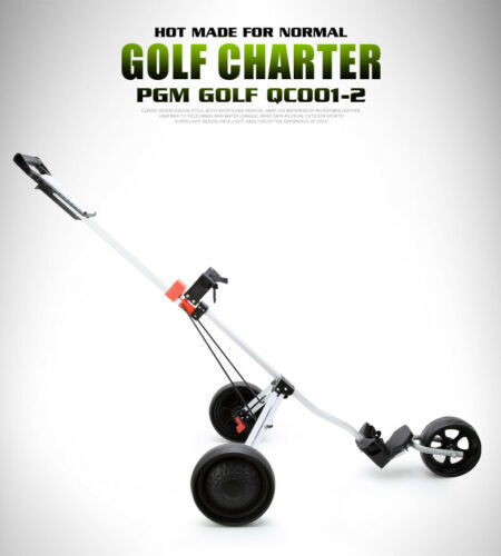 360Home Golftrolley 2 / 3 RAD mit Scorecartenhalter ALU