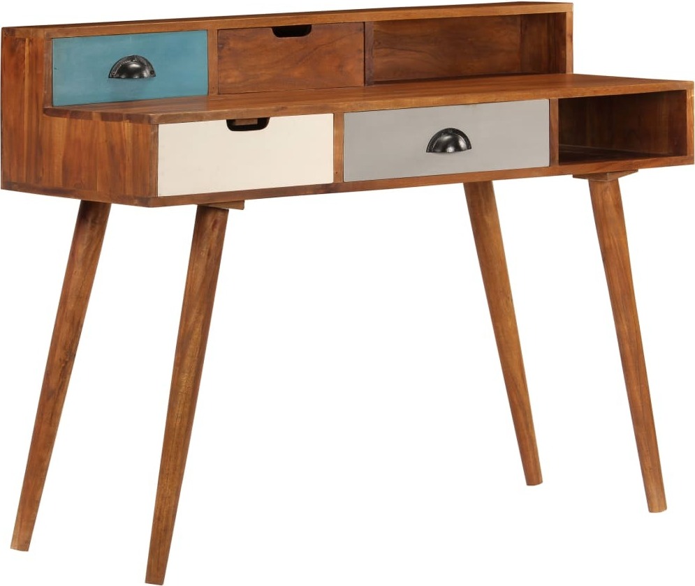 vidaXL Schreibtisch 110 x 50 x 90 cm Akazienholz Massiv - Schreibtisch - Schreibtische - Tisch - Tische HL247937