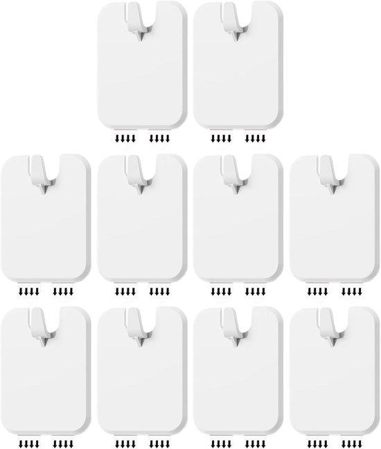 OEM Schweres Bilderrahmenhalter-Set - 10 Stück Metallhalter und Ausgleichsgerät für einfaches Aufhängen, Schadensfreie Montage für Wohnzimmer, Büro, Apartment, Spiegel, Vorhang, Dekoration 2026