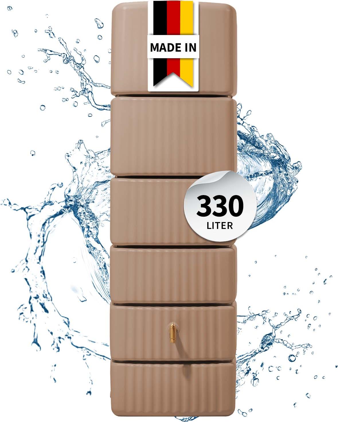 Graf 4rain SLIM Wandtank 330 Liter taupe