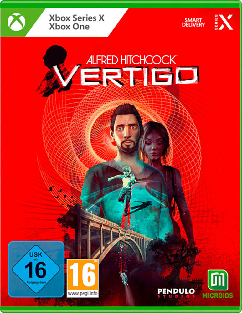 Xbox Original Xbox Games Series X Alfred Hitchcock Vertigo Limited Edition PAL PAL XBXSAVL