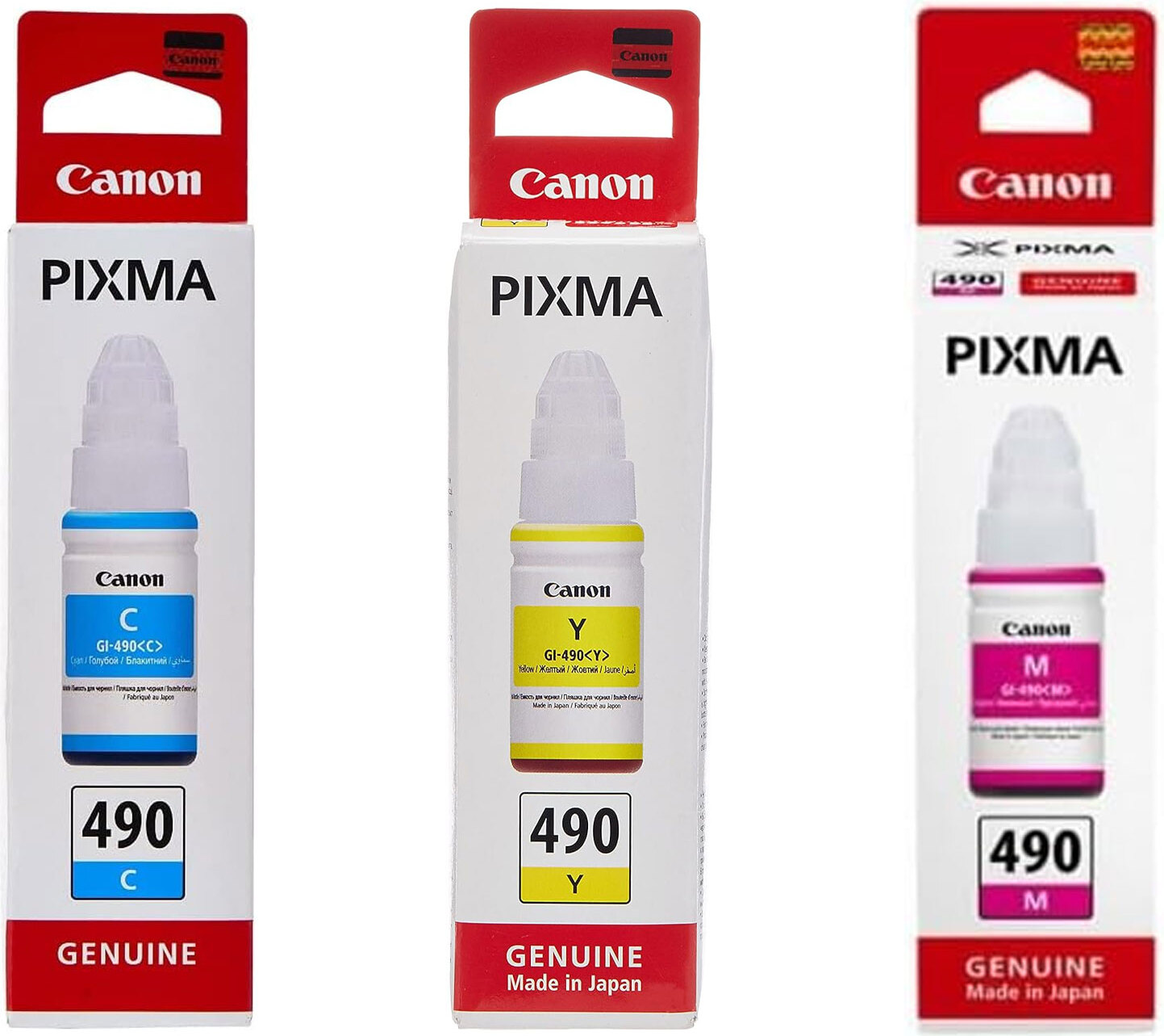 Canon Tintentank GI-590 Cyan 70ml für 7000 Seiten Druckerzubehör 1604C001