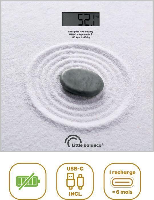 Personenwaage - LITTLE BALANCE - USB-C - Zen LIT3760240788416