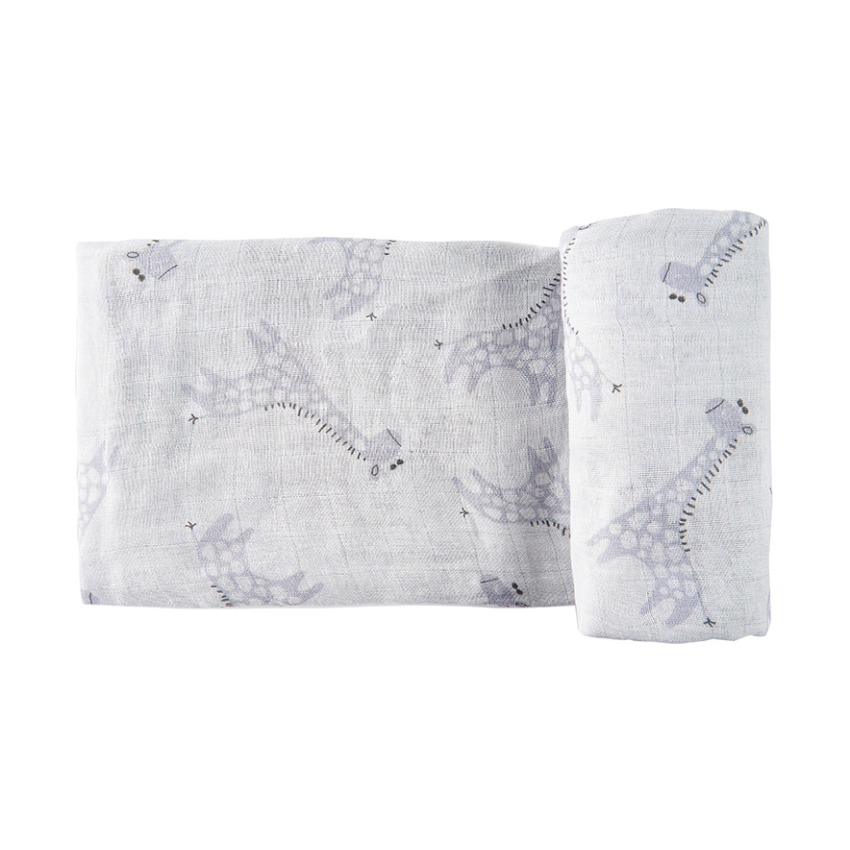 HappyBear Diapers HappyBear Blaue Giraffe Hydrophile Windel 120 x 120 cm HB SW BGI