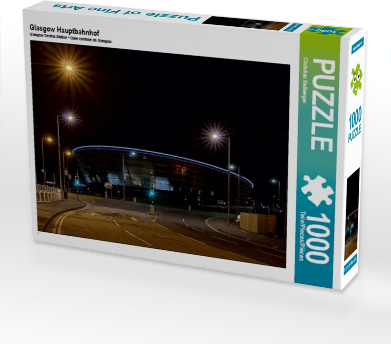 Calvendo Glasgow Hauptbahnhof 1000 Teile Puzzle quer 640x480mm, Hallweger Christian; 7451979