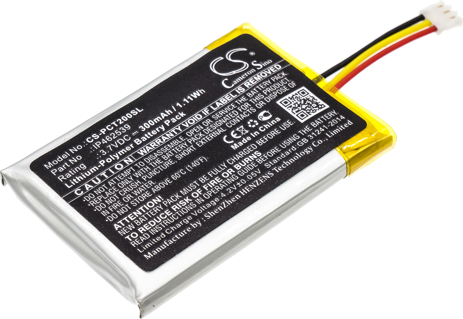 TECHTEK Akku Kompatibel mit [Phonak] ComPilot, ComPilot II Ersetzt IP462539