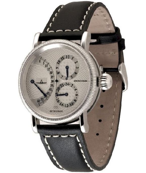 Zeno-Watch - Náramkové hodinky - Pánske - Chrono - Limitovaná edícia - Retrograde-g3