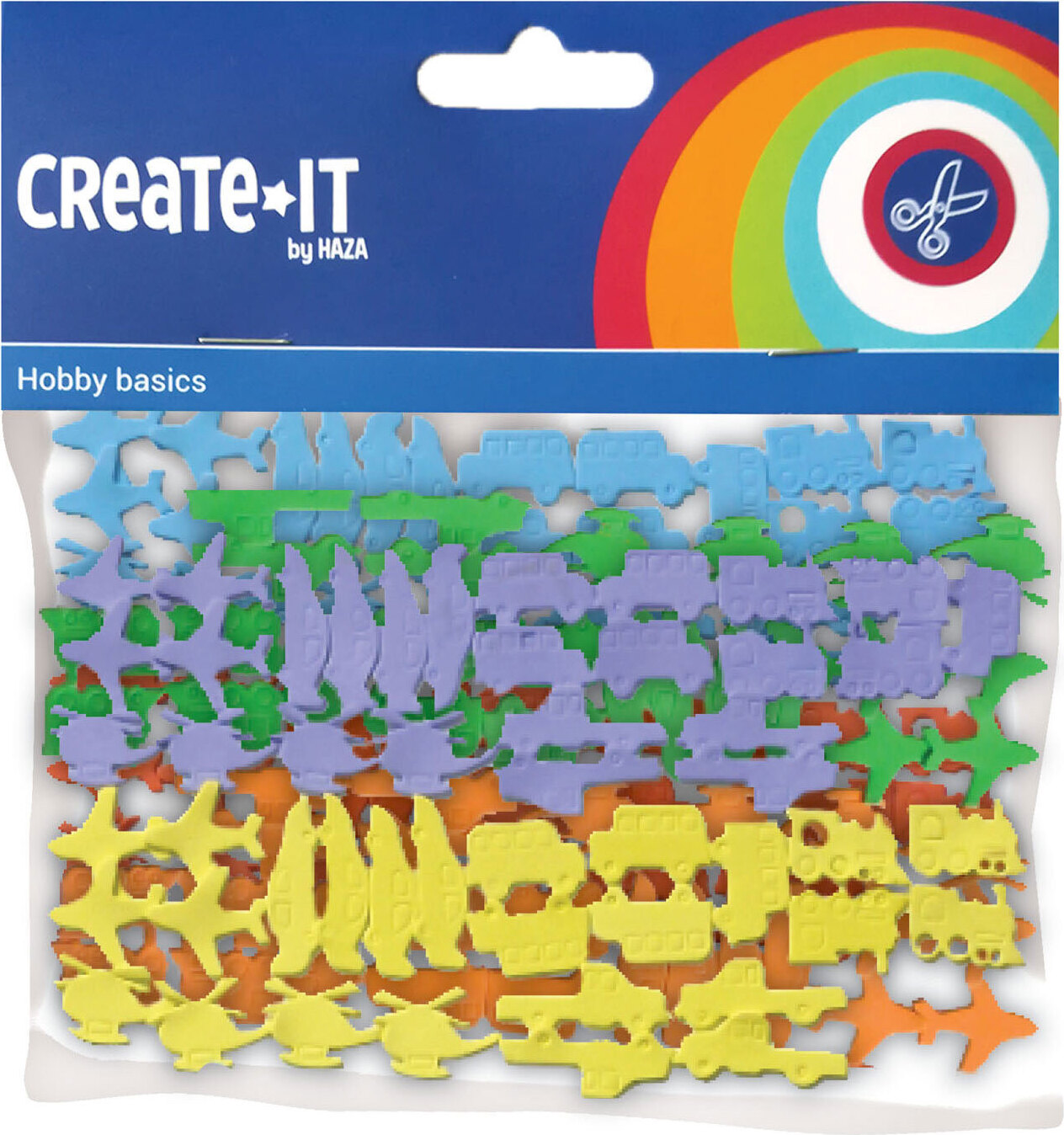 Haza Witbaard Foamstickers Fahrzeuge, 72. 192308