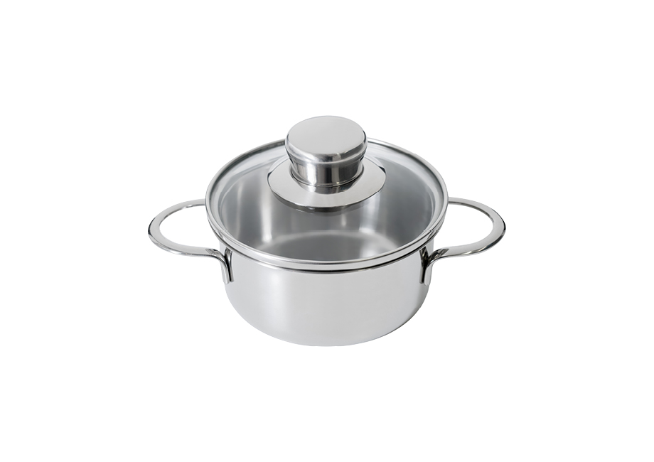 KELOmat Casseruola con Coperchio in Vetro, 16 cm