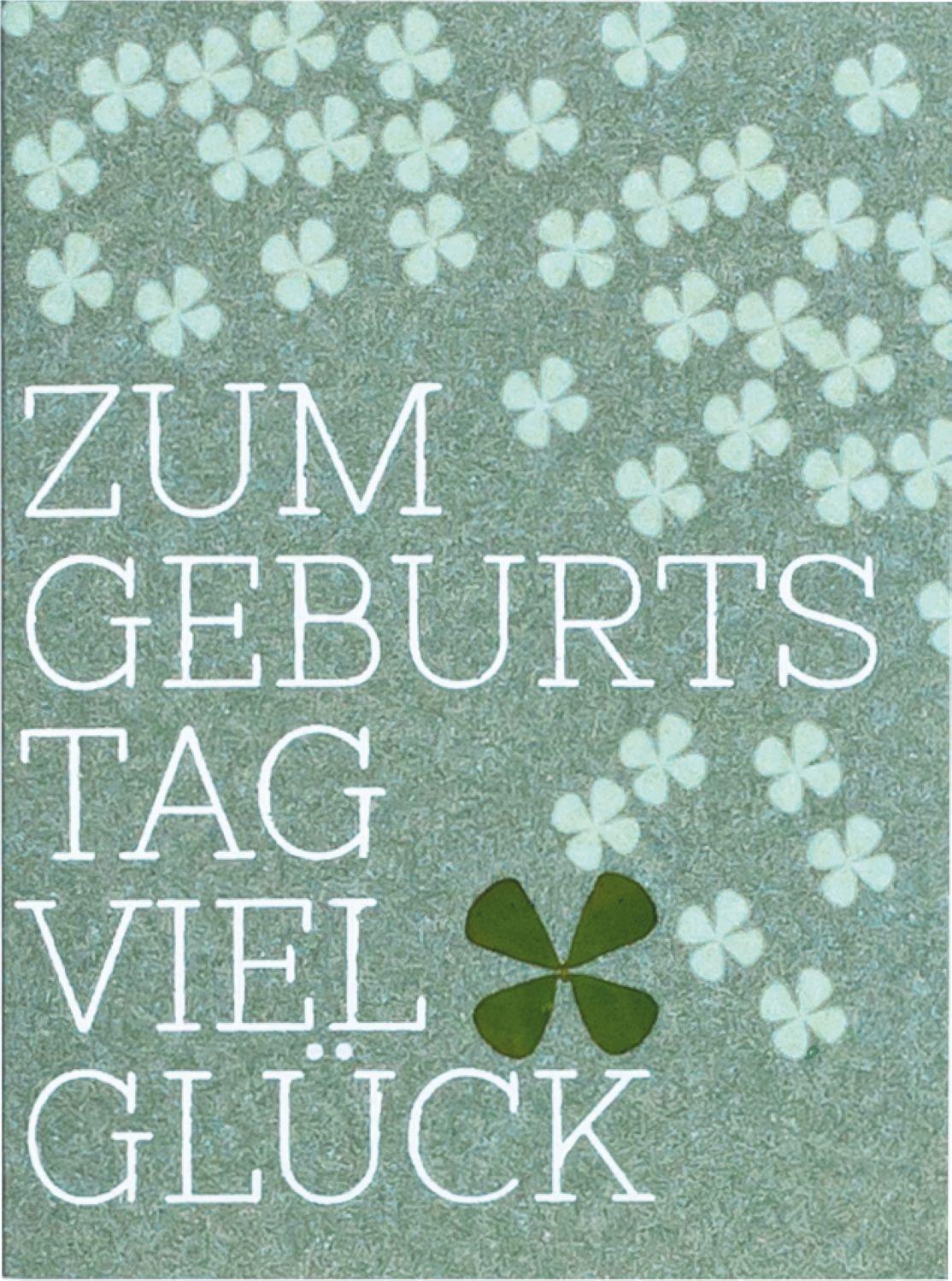 räder Minikarte "Zum Geburtstag viel Glück" 63370
