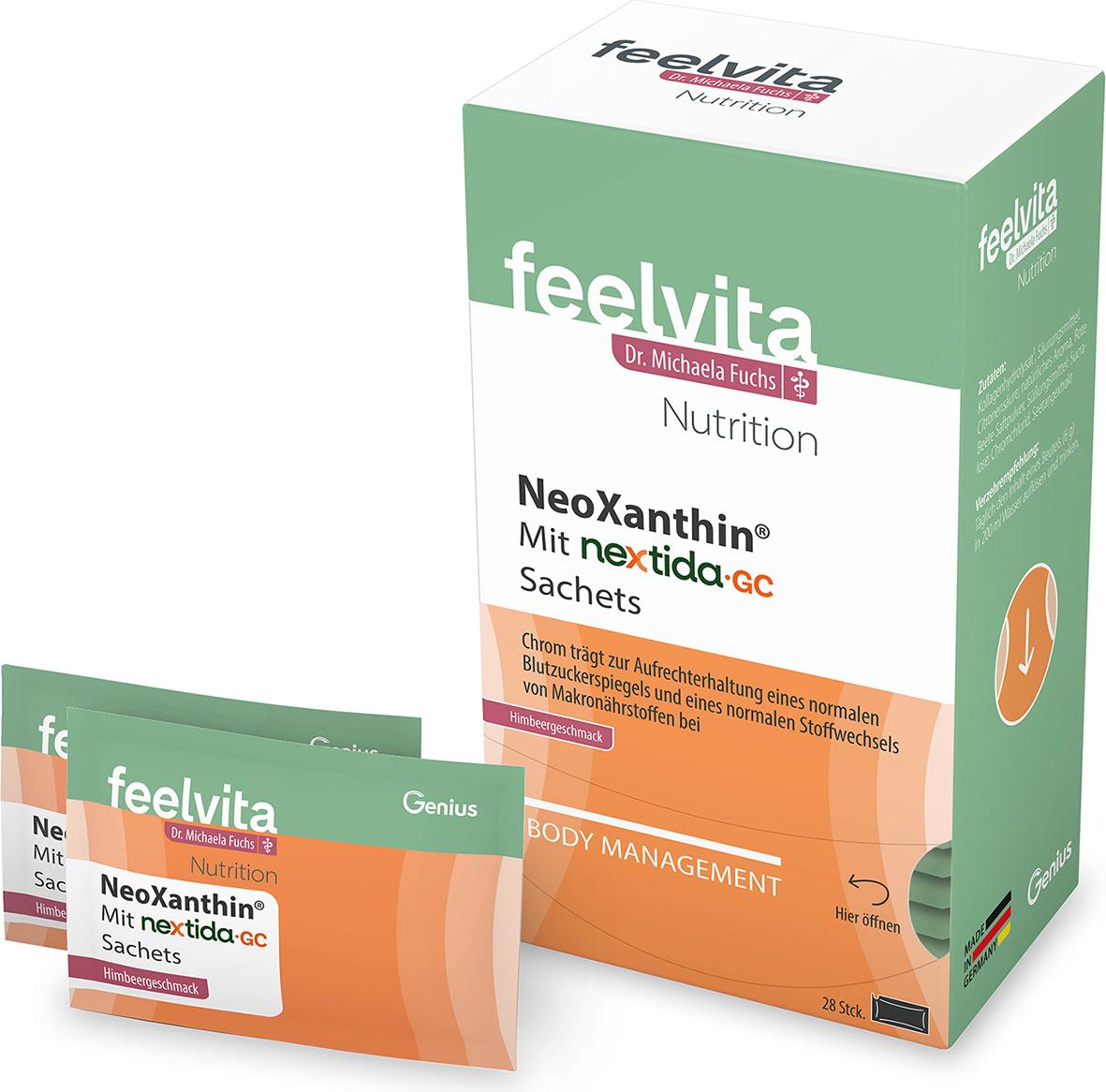 Genius Feelvita Nutrition NeoXanthin 28 Sachets A09503