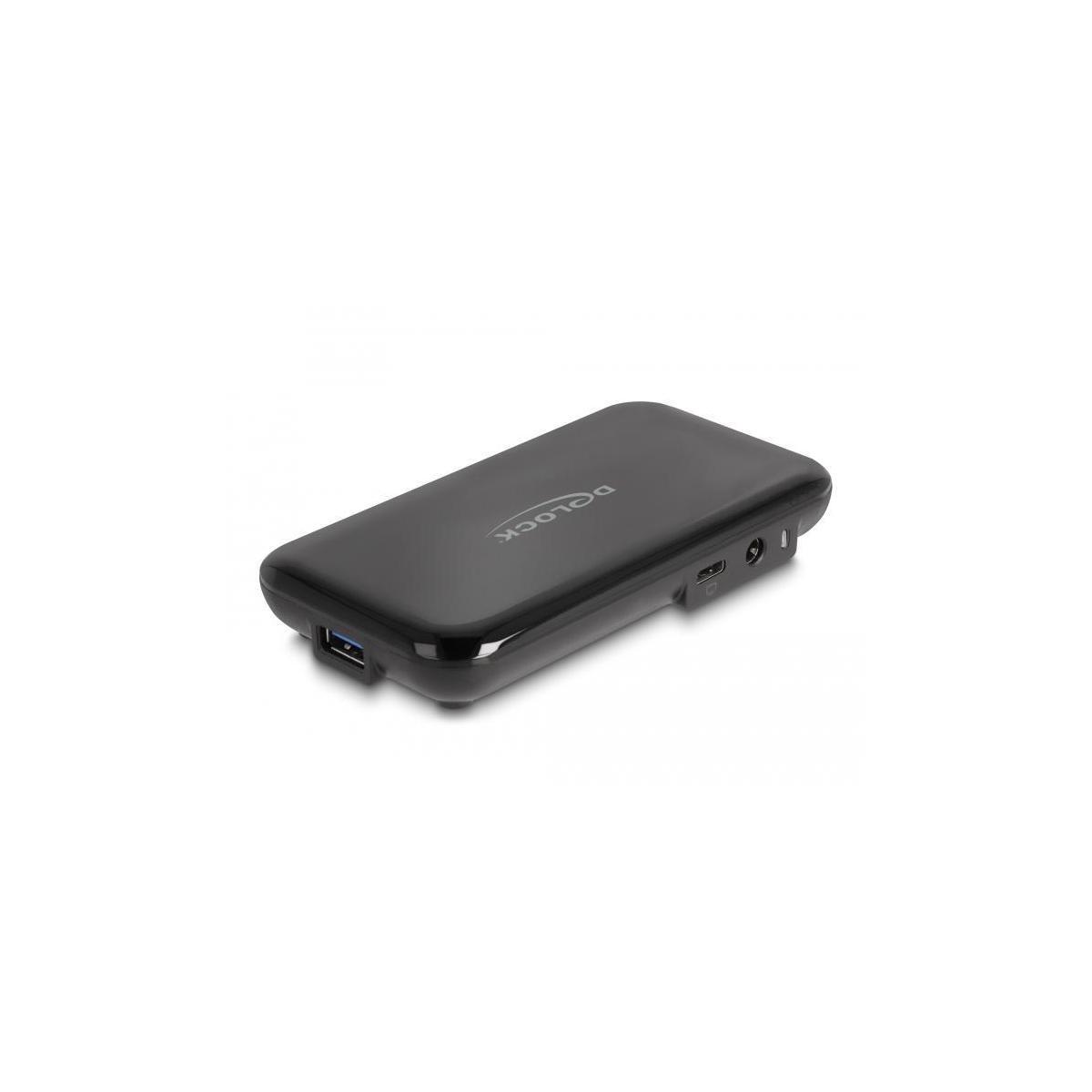 DELOCK 7portový rozbočovač USB 3.2 Gen 2 so 4 USB typu A