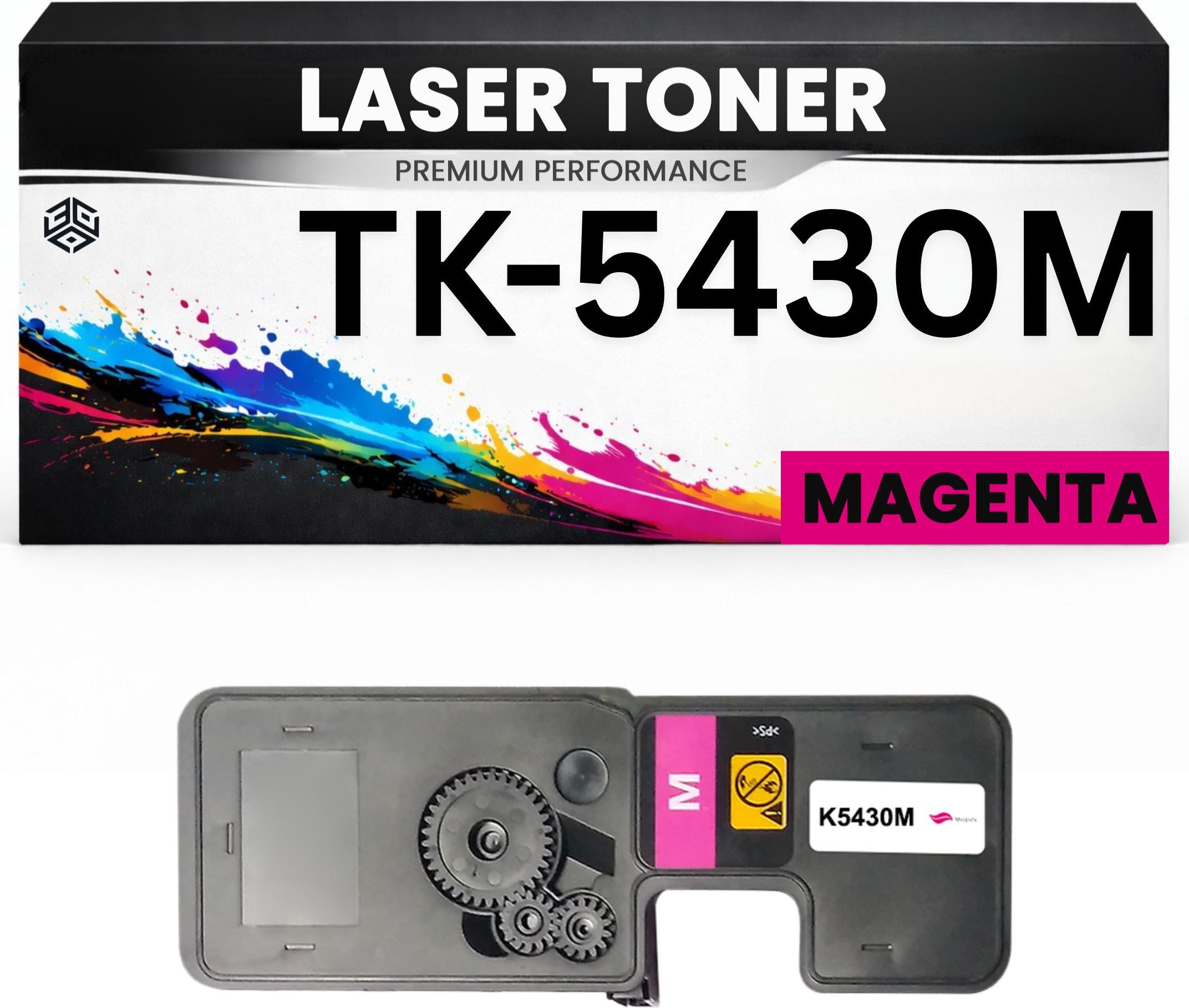 3DPLADY Toner TK-5430M Magenta für Kyocera TK5430M Premium Alternative MA2100cfx/2100cwfx PA2100cwx/2100cx MA2100cwfx