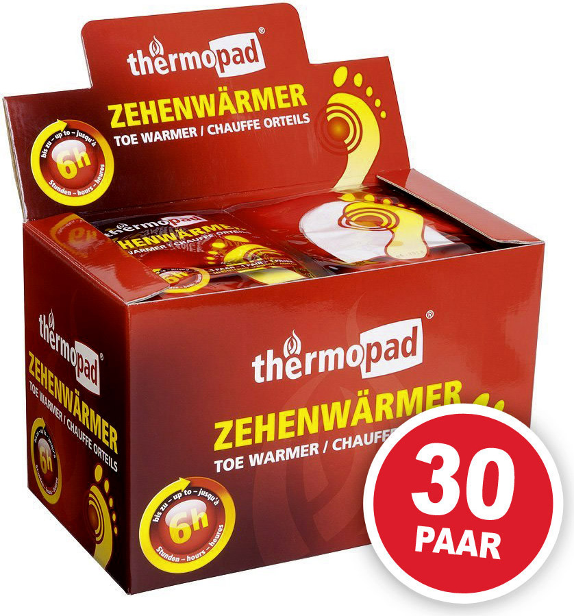 ThermoPad Zehenwärmer Pads - 30 Paar