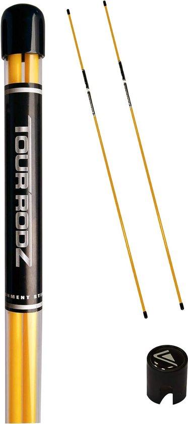 Famanu Trainingshilfe Tour Rodz Golfausrichtungsstäbe für Herren - 111 cm SHSHOP