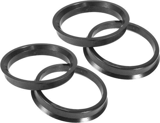 OEM Zentrierungsring Set 4-teilig 67-66mm ABS schwarz Alu Felgen 2026