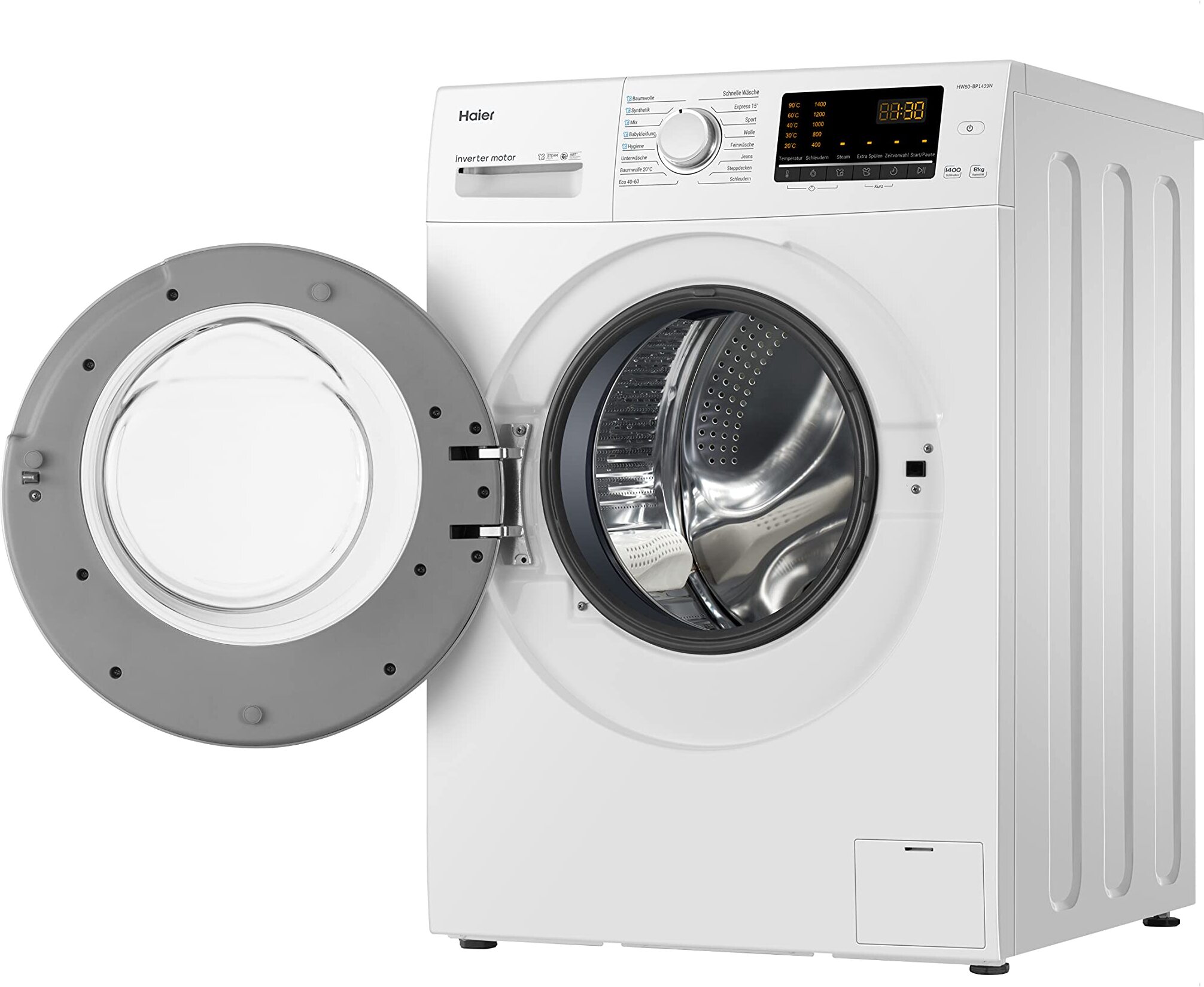 Haier - HW80-BP1439N - Waschmaschine - 8 kg