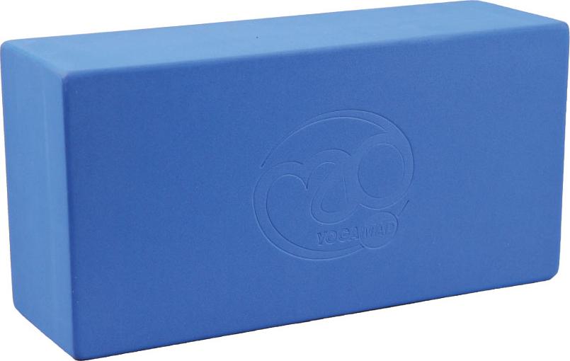 Fitness-Mad Yoga Block blau hi-density EVA Schaum 22x11x7cm KFM213R