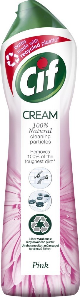 Cif Pink Cleaning Cream 450 Ml - Effective Cleaning Solution 25606