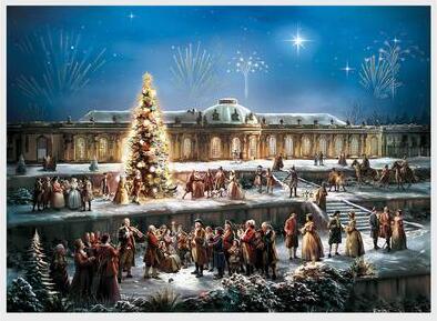 Adventný kalendár \"Sanssouci Palace\"""""