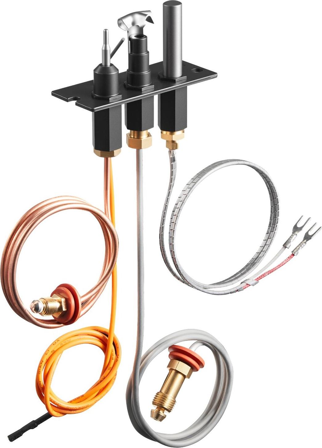 VEVOR Gas-Zündvorrichtung, OE 485-510A, 4021-736, 2103-010 Kamin-Gas-Zündvorrichtungssatz, Ersatz für Erdgas-Zündung, kompatibel mit Modellen von Quadra-Fire, Heat & Glo, Heatilator, schwarz