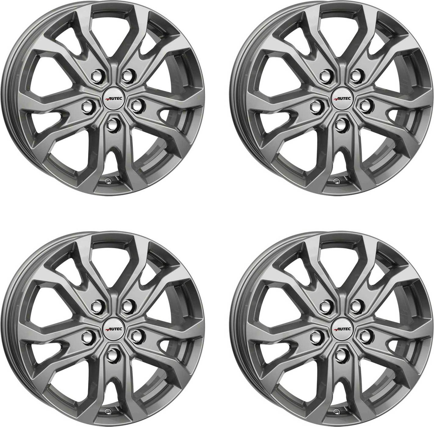 4 Autec Kiso Felgen 7,5x18 5x120 SIL für MAN TGE Aluräder5x120 SIL für MAN TGE Aluräder 4-KS7518455113023